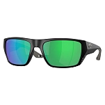 Costa 06S9118-91180859 поляризованные солнцезащитные очки Finlet Matte Black / Matte Black Green Mirror 580P/CAT3
