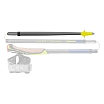 Leki 797065325821-105 нижний сегмент Traveller FX.One Carbon Poles Multicolor 105 cm