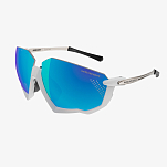Спортивные очки c диоптриями Scicon Aerojet Titanium Sunglasses Metal White Multi Mirror Blue + Rain Clear Lenses, rx-035/ey400318