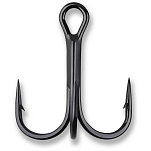 Mustad TR78NP-BN-8-336 Ultrapoint Round Bend Колючий Тройной Крючок 25 единицы измерения Черный Black Nickel 8 