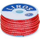 LIROS 01505-0400-171 D-PRO Dyneema Hollow Braid / красный / Веревка-Ø: 4 мм