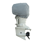 Carver industries 500-70003F10 75-90-100-115HP Крышка двигателя Серебристый