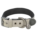 Trixie 1971816 ошейник для собак City Style 30 mm Light Grey 50-57 cm