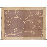 Camco 17-42855 42855 Открытый коврик 9x12´ Коричневый Leaf Brown / Tan