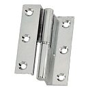 Купить Plastimo 400932 Смещенная правая петля из хромированной латуни Silver 70 x 45 mm 7ft.ru в интернет магазине Семь Футов