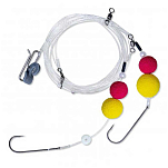 Zebco 4116002 Clip Surf Fatfish Связанные Крючки Бесцветный 2 