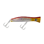 Поппер Halco Roosta Popper 195 Haymaker KO RP195-HH55 Rose Tattoo 195мм 128гр 2 тройных крючка Mustad 5/0