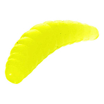 Mikado PMMA-34-LE M-Area Maggot 34 mm Пластиковые черви Желтый LE