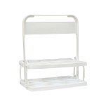 Softee 24178.002.1 PVC Базовый перевозчик для 6 Бутылки Белая White