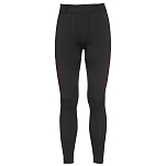 Odlo 196202-60237-XXL Базовые штаны Bottom Long Performance Warm Eco Черный Black / Orange.Com 2XL