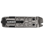 Мультитул Gerber 30-001593 Lockdown Pry 101x14мм 10 функций из нержавеющей стали/алюминия чёрный/серый