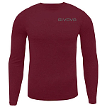 Givova MAE012-0008-XL Базовый слой с длинным рукавом Corpus 3 Красный Burgundy XL