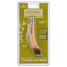 Купить Opinel 1250 Nº08 Mushroom Карманный нож с кистью Beech Wood 8.5 cm 7ft.ru в интернет магазине Семь Футов