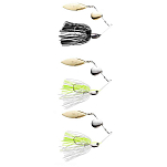 Shimano fishing 59VZO114R07 Bantam Swagy TW Sinking Спиннербейт 14g White