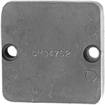 Martyr anodes CM34762 Хвост CM34762 Анод Серебристый