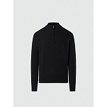 North sails 699813-0935-XL Свитер с полумолнией 5Gg Черный Dark Grey Melange XL