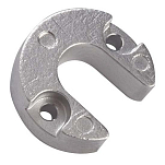 Oem marine 2626315A Alpha One Анод из алюминиевого воротника Серебристый Grey