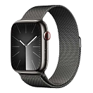 Купить Apple MRMX3QL/A Watch Series 9 GPS+Cellular 45 mm Milanese Loop  Graphite / Steel Milanese 7ft.ru в интернет магазине Семь Футов