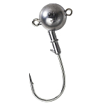 OMTD OJ1500-2/0-1/2 Double Eyelet OJ1500 Джиг-голова 3 Единицы Серебристый Grey 14 g 