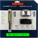 Купить Nebo tools ne0033cp4 Фонарик Set-Lil Larry 500 Flex & Einstein Duo 400 Black 12x12x7 7ft.ru в интернет магазине Семь Футов