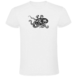 Kruskis CA65500401K207 Футболка с коротким рукавом Psychedelic Octopus Белая White XL