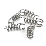 Fiiish GAM1537 Original Скрепки Для Бумаг 5 единицы измерения Серебристый Silver 5 