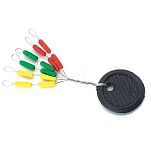 Sele 495602 Стопперы для рыбалки  Multicolour M