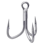 BKK AKET6788 тройной крючок Viper 41  Silver 1/0