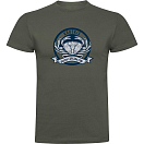 Купить Kruskis CA65500638C054 Футболка с коротким рукавом Crab Logo Зеленый Dark Army Green 3XL 7ft.ru в интернет магазине Семь Футов