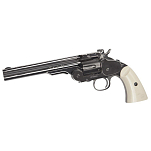 Asg ASG18912 Schofield 6´´ Пистолет Для Страйкбола Черный Steel 4.5 mm Hunt
