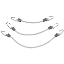 Купить Euromarine 000718 Mini Sandow Ocean 20 cm Крючки из нержавеющей стали Эластичная веревка White / Grey 4 mm 7ft.ru в интернет магазине Семь Футов