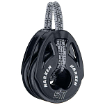 Harken 2153 57 mm Double Carbo T2 Блокировать Черный Black
