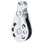 Harken 308 Single Wire Block 51 mm Серебристый  Silver / Black