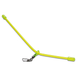 Mustad 09973-15CM-N03 Fluo Curved Протектор Против Запутывания Yellow