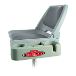 Pike n bass 239020 PVC Trolley For Seat Серый  Grey 380 mm 