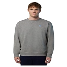 Купить North sails 691255-0928-XL Толстовка Logo Crew Серый  Medium Grey Melange XL 7ft.ru в интернет магазине Семь Футов
