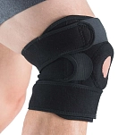 Gymstick 63063 Наколенник 2.0 Black 4x16x24