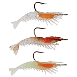 Hart IHGS1205 RSF Glow Shrimp Мягкая Приманка Для Троллинга 55 mm 3 Единицы Многоцветный 05