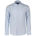 North sails 664304-C001-L Рубашка с длинным рукавом BD Regular White / Light Blue L