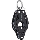 Купить Tersma mvbb0702f Одношкивный вертлюжный блок с обушком 75 mm Black 10x10x18 7ft.ru в интернет магазине Семь Футов