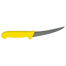 Купить Schlachthausfreund 540603 Изогнутый жесткий нож для обвалки кости Желтый Yellow 15 cm  7ft.ru в интернет магазине Семь Футов