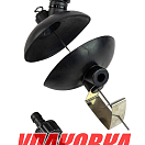 Приспособление для промывки моторов Mercury / Mercruiser, аналог 44357Q-2 (упаковка из 4 шт.) Osculati 52-749-07_pkg_4
