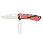 Wichard AC0010129 Offshore Нож с зазубренным лезвием Orange 195 mm