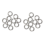 Savage gear 72140 Stainless Split Кольца Серебристый Silver 14 mm
