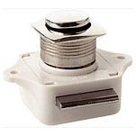 Sea-dog line 354-2253201 Square Round SS Кнопка защелки обода Серебристый