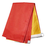 Oem marine FL650700 Флаг разграничения плавания Red / Yellow 75 x 90 cm