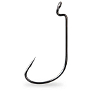 Купить Mustad 37177NP-BN-2/0-U07 Ultrapoint Mega Bite Worm Техасский Крюк Черный Black Nickel 2/0  7ft.ru в интернет магазине Семь Футов