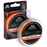 Mikado ZKS00O-300-016 Kendo Shine Плетеная леска 300 м Оранжевый Orange 0.160 mm 