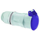 Купить Bals 002702 24V 16A Розетка с низким удлинением Grey / Blue 7ft.ru в интернет магазине Семь Футов