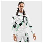 Siroko SRKSBLC1P14SLUSHTANGLE-XL Базовый слой с длинным рукавом SLUSH Tangle Multicolor / White XL